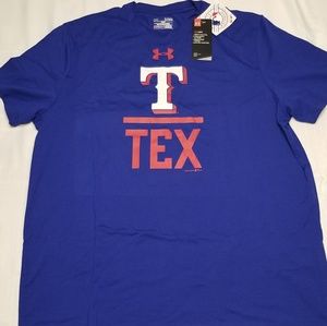 Under Armour Texas Rangers Charged Cotten T-Shirt